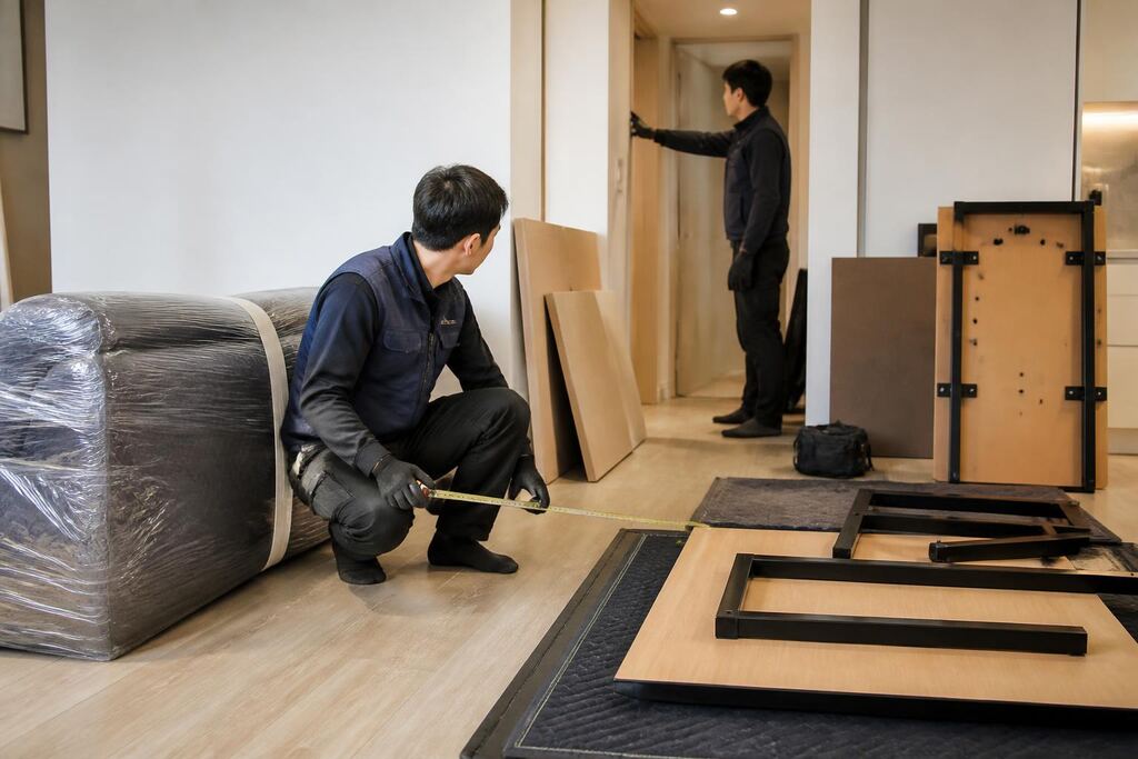 서울 서초구 생활가구 렌탈 작업 범위와 현장 조건 이미지