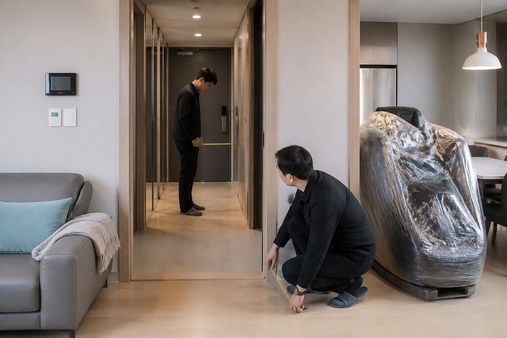 서울 용산구 안마의자 렌탈 작업 범위와 현장 조건 이미지