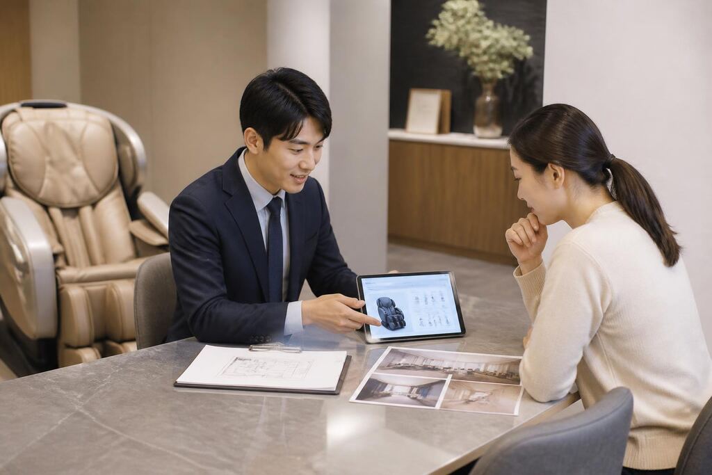 서울 서초구 안마의자 렌탈 작업 범위와 현장 조건 이미지
