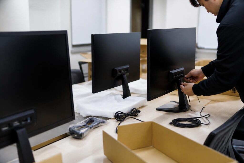 서울 용산구 모니터 렌탈 작업 범위와 현장 조건 이미지