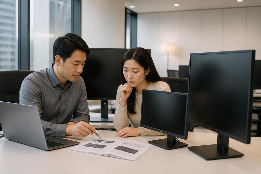 서울 성동구 모니터 렌탈 이미지