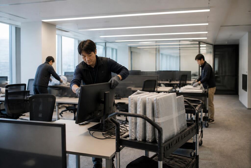 서울 동대문구 모니터 렌탈 작업 범위와 현장 조건 이미지