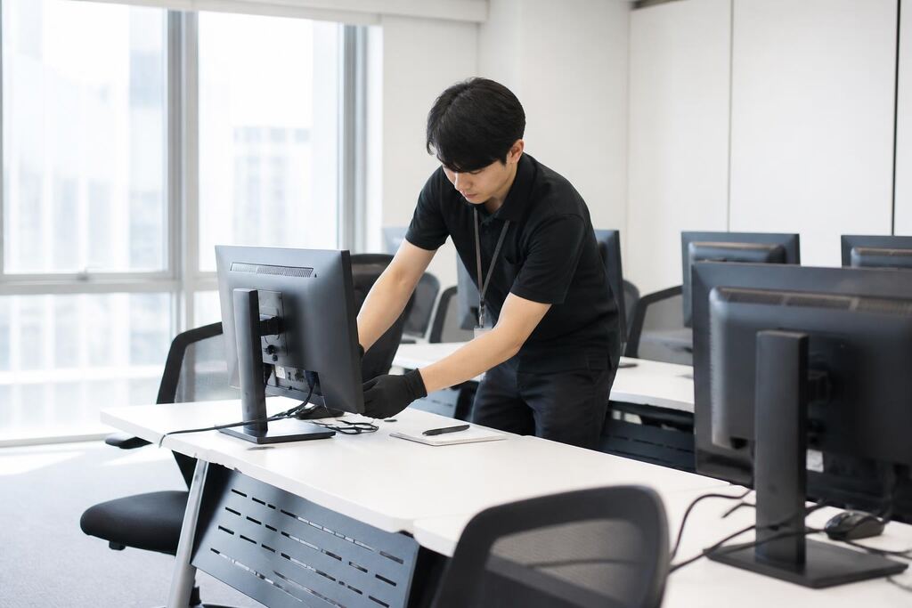 서울 은평구 모니터 렌탈 비용과 업체 비교 정보 이미지