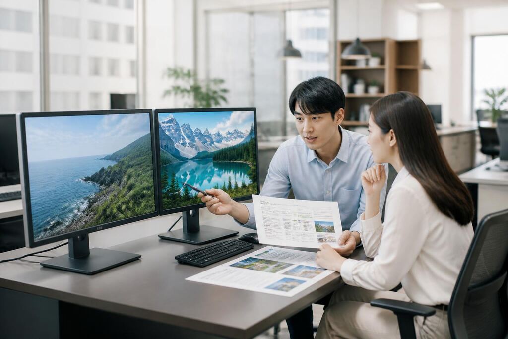 서울 마포구 모니터 렌탈 이미지