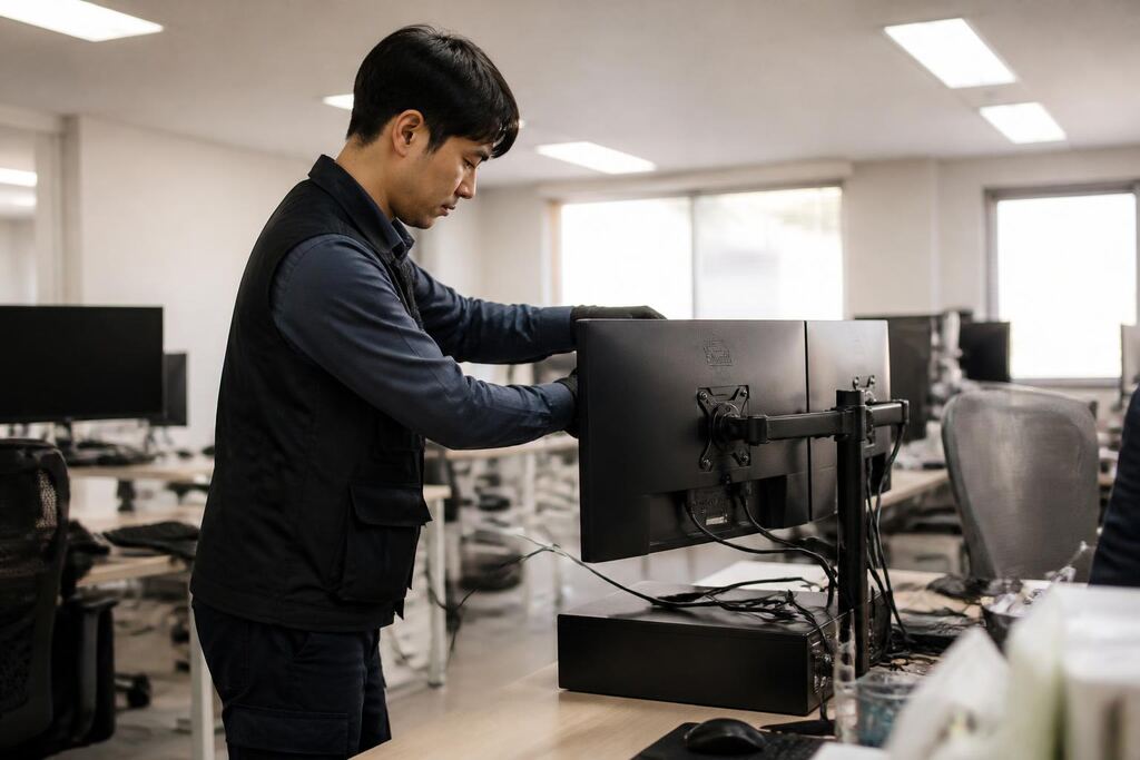 서울 양천구 모니터 렌탈 비용과 업체 비교 정보 이미지