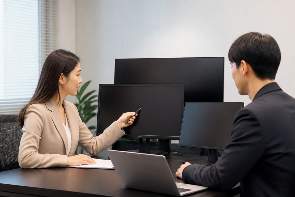 서울 구로구 모니터 렌탈 이미지