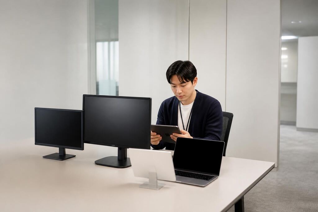 서울 금천구 모니터 렌탈 이미지