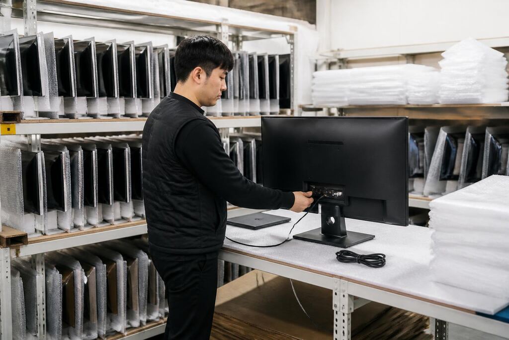 서울 금천구 모니터 렌탈 작업 범위와 현장 조건 이미지