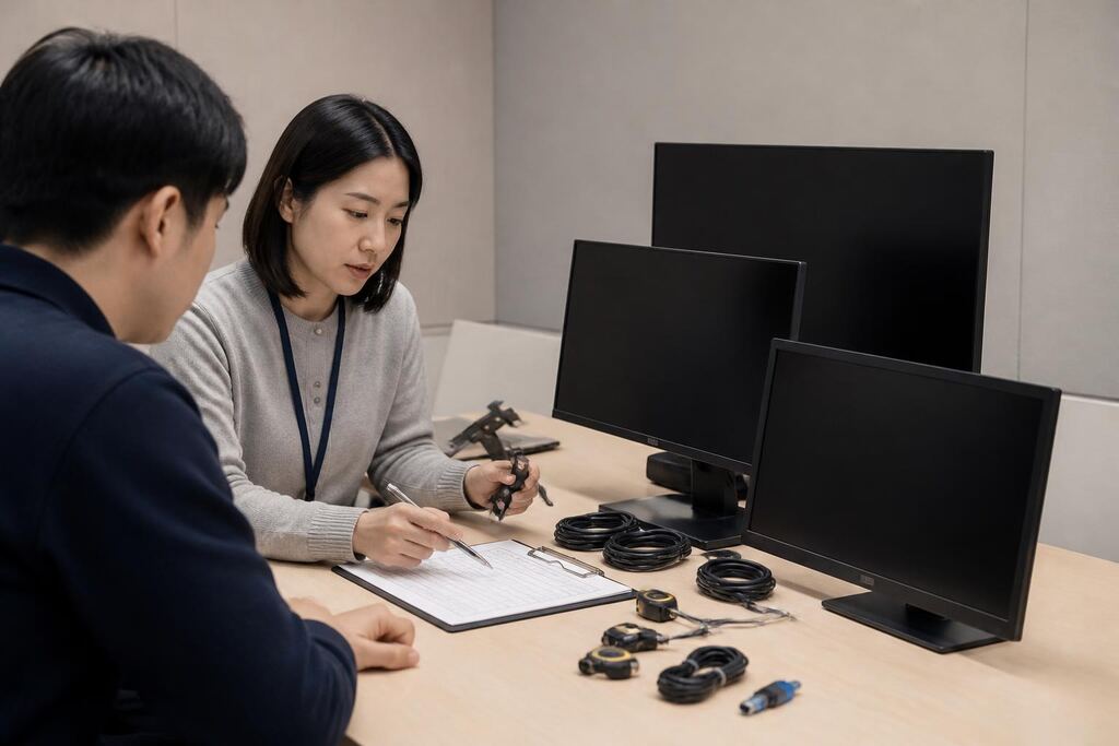 서울 관악구 모니터 렌탈 비용과 업체 비교 정보 이미지