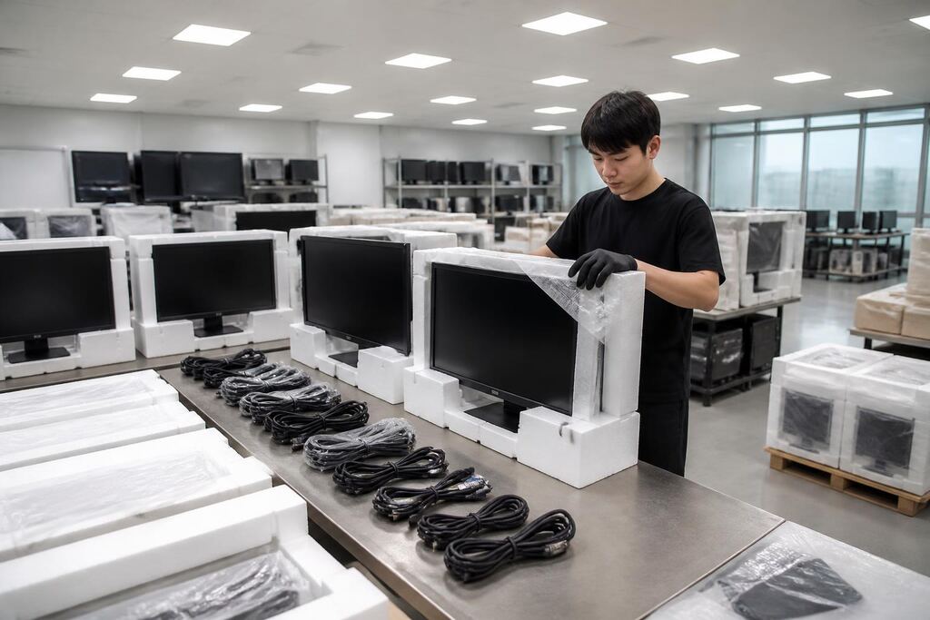 서울 강남구 모니터 렌탈 작업 범위와 현장 조건 이미지