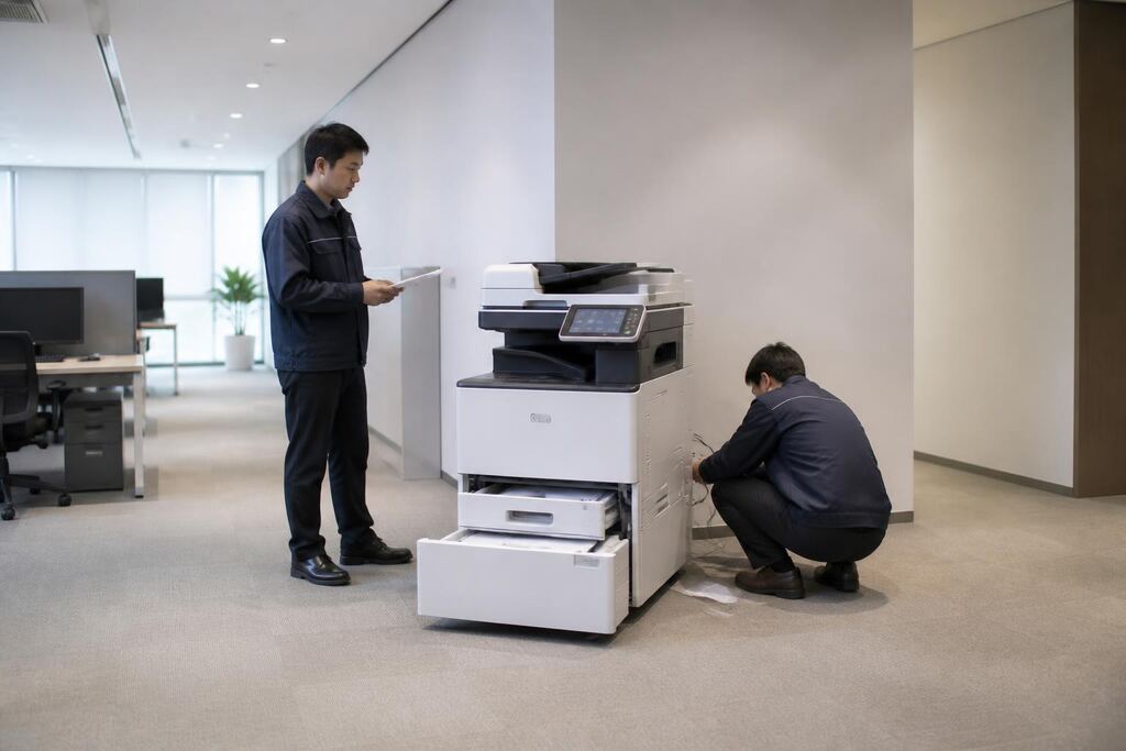 서울 중랑구 복합기·프린터 렌탈 작업 범위와 현장 조건 이미지