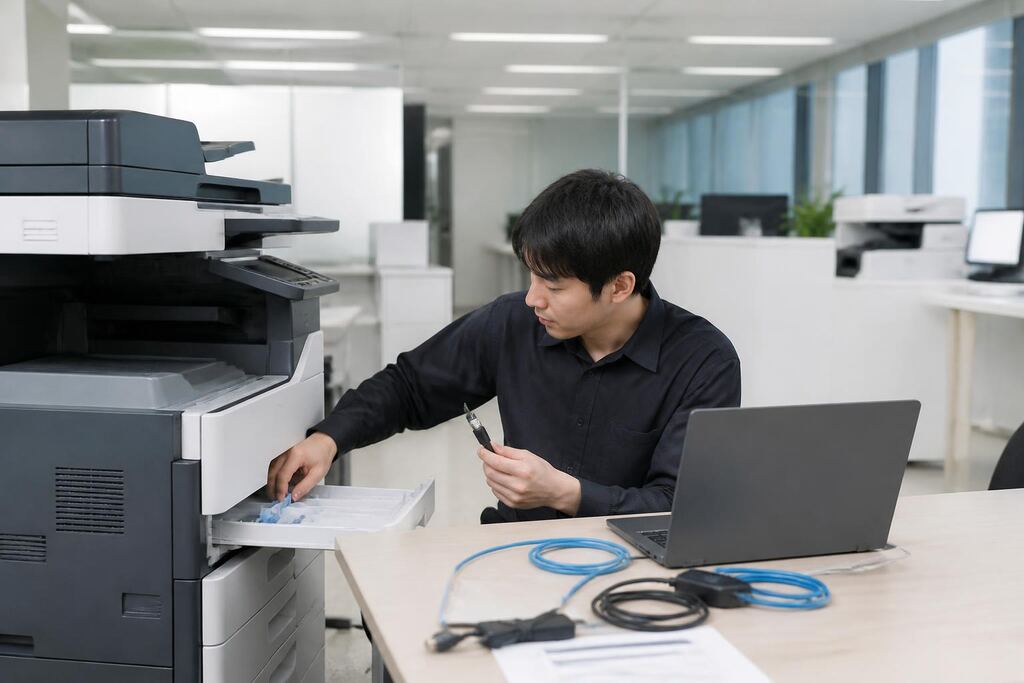 서울 성북구 복합기·프린터 렌탈 작업 범위와 현장 조건 이미지