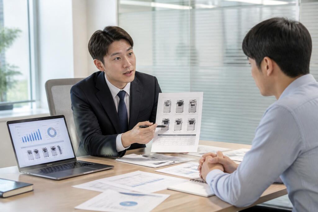 서울 서초구 복합기·프린터 렌탈 작업 범위와 현장 조건 이미지
