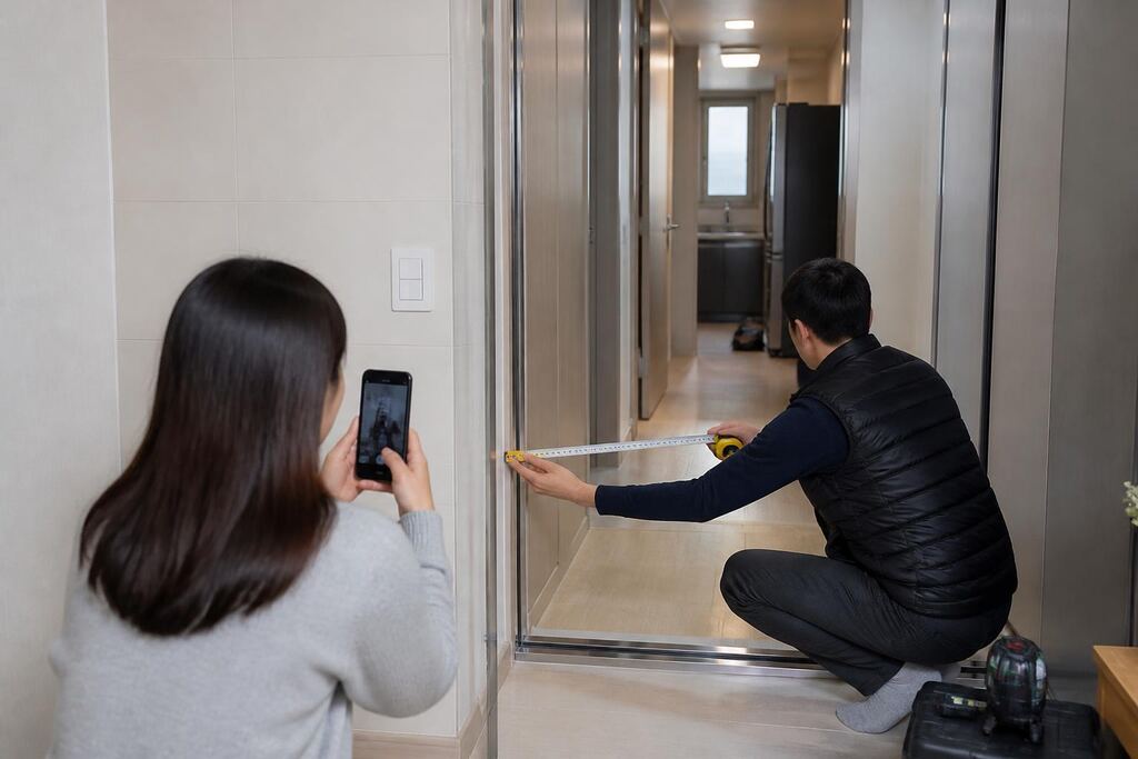 서울 중랑구 냉장고 렌탈 작업 범위와 현장 조건 이미지