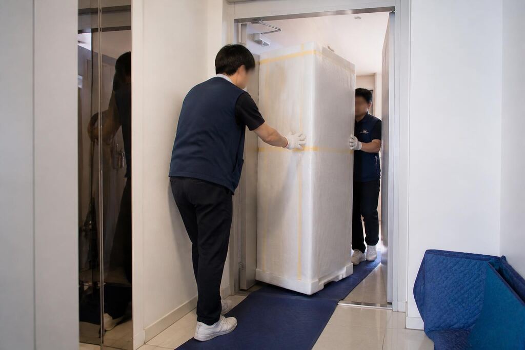 서울 관악구 냉장고 렌탈 작업 범위와 현장 조건 이미지