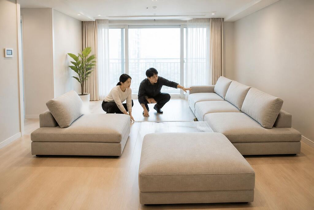 서울 강남구 소파 렌탈 이미지