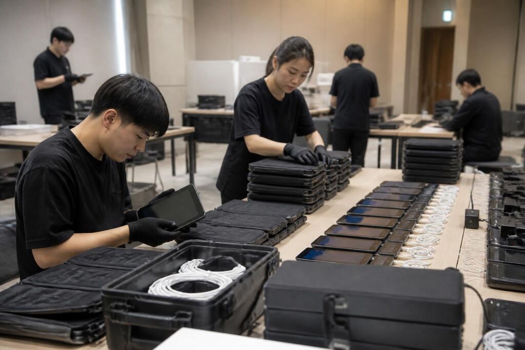 서울 도봉구 태블릿 렌탈 작업 범위와 현장 조건 이미지