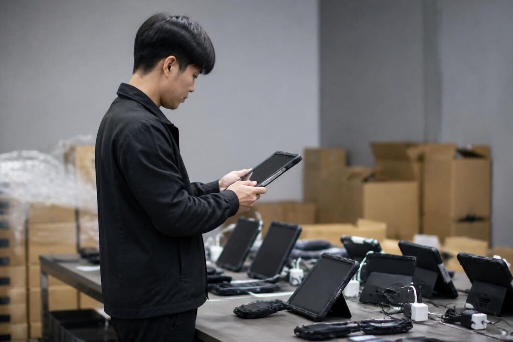 서울 구로구 태블릿 렌탈 작업 범위와 현장 조건 이미지