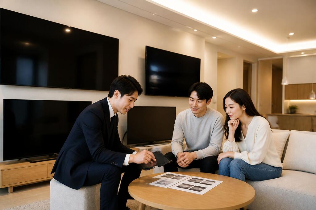 서울 용산구 TV 렌탈 이미지