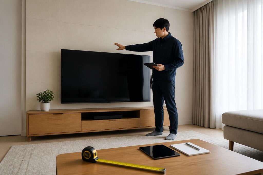 서울 성동구 TV 렌탈 이미지
