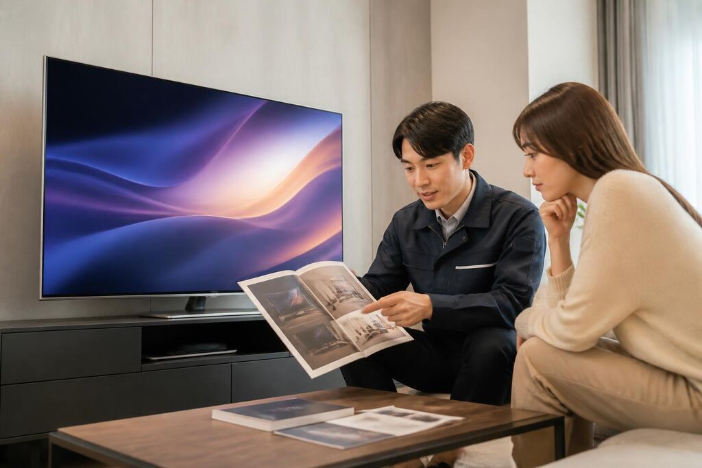 서울 동대문구 TV 렌탈 이미지