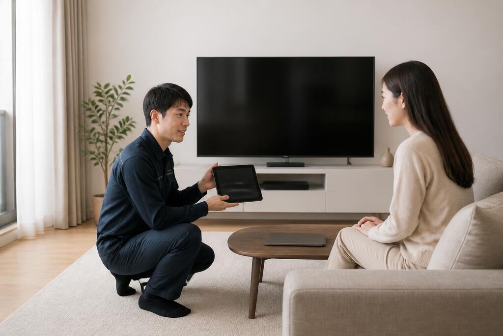 서울 강북구 TV 렌탈 이미지