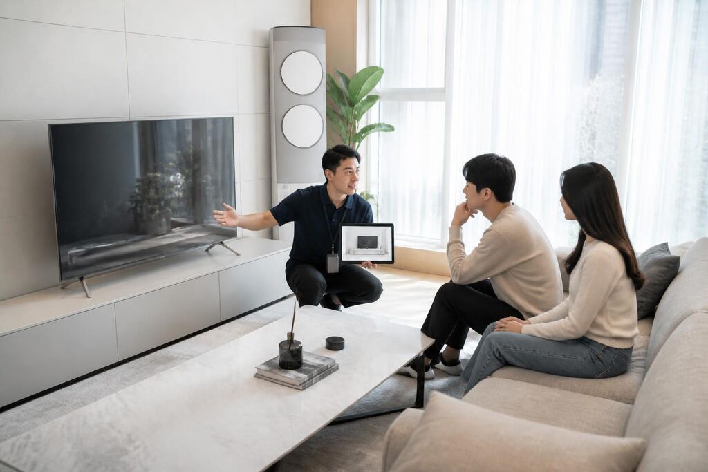 서울 은평구 TV 렌탈 이미지