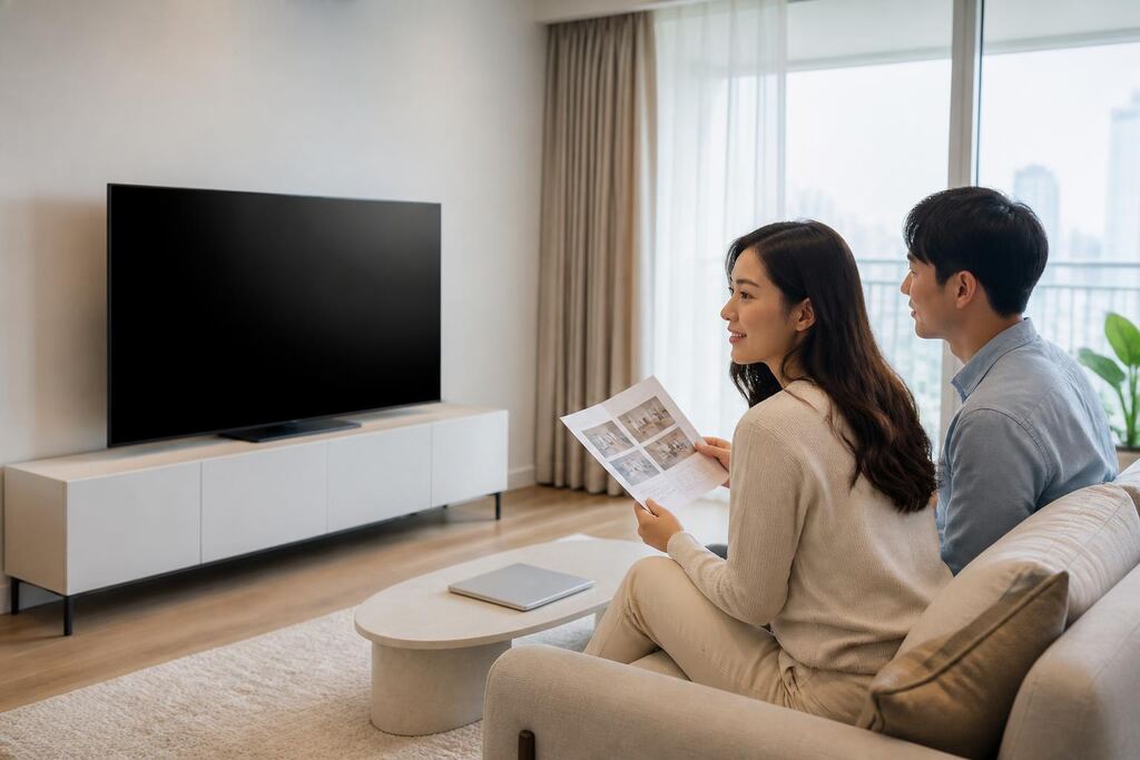서울 마포구 TV 렌탈 이미지