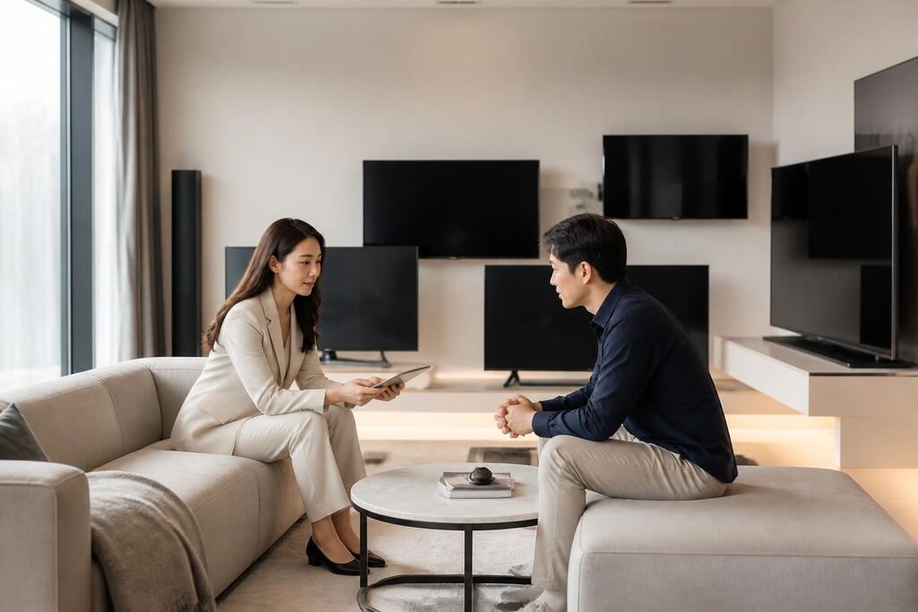 서울 서초구 TV 렌탈 이미지
