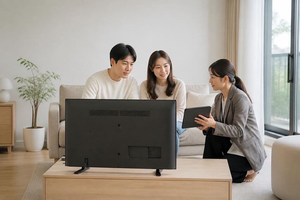 서울 송파구 TV 렌탈 이미지