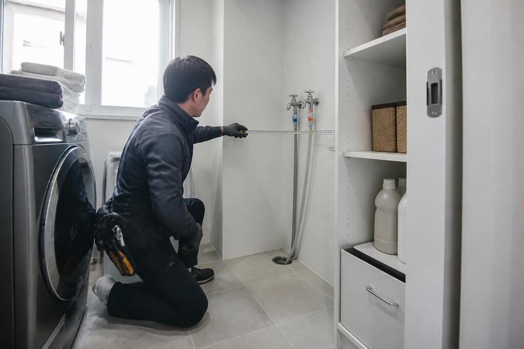 서울 양천구 세탁기 렌탈 작업 범위와 현장 조건 이미지
