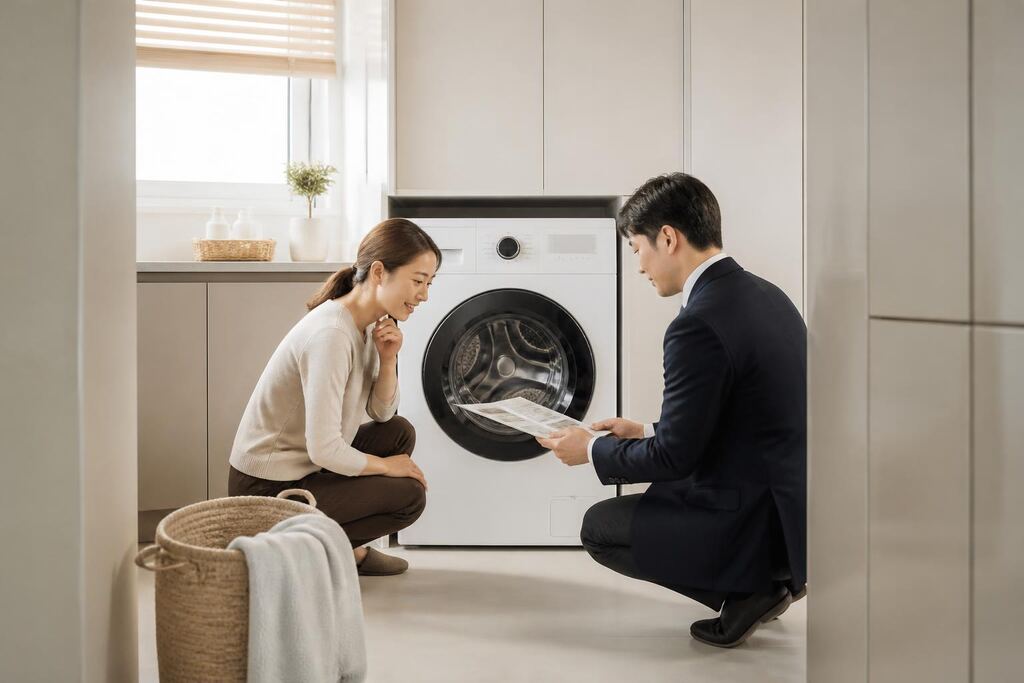 서울 동작구 세탁기 렌탈 이미지