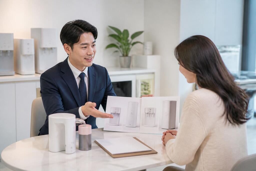 서울 성동구 정수기 렌탈 비용과 업체 비교 정보 이미지