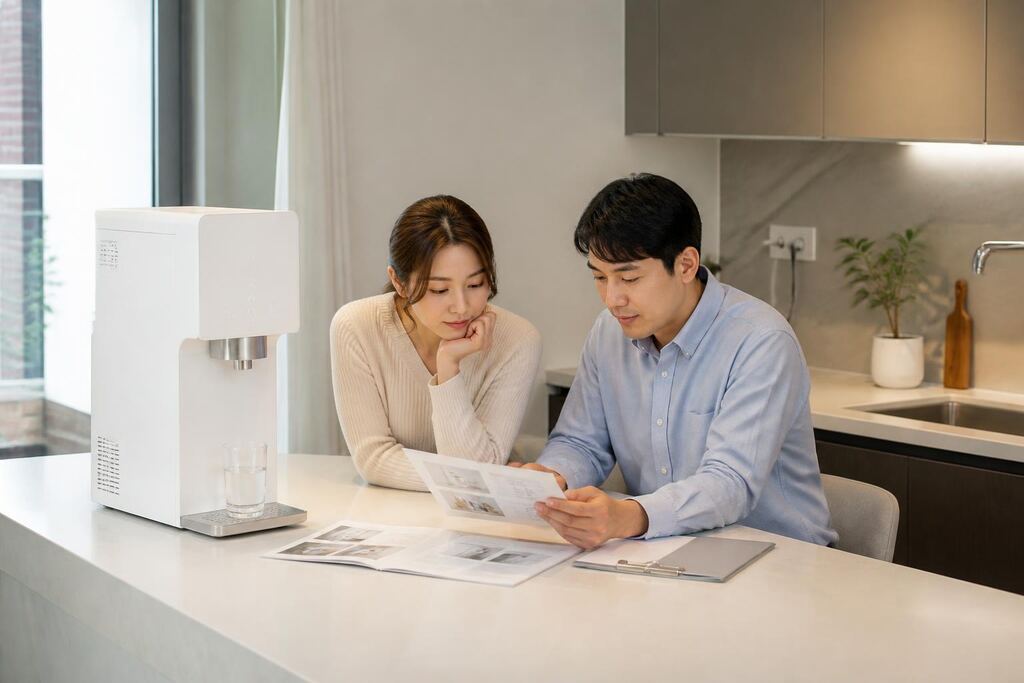 서울 도봉구 정수기 렌탈 이미지