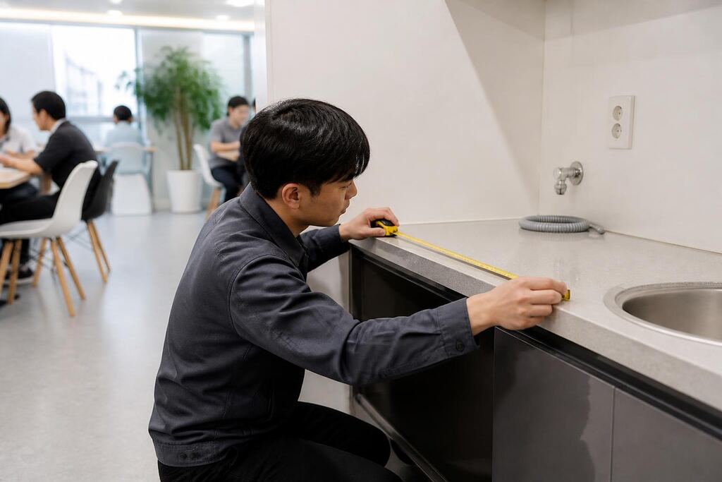 서울 금천구 정수기 렌탈 작업 범위와 현장 조건 이미지