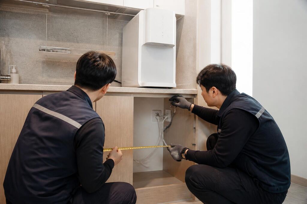 서울 관악구 정수기 렌탈 작업 범위와 현장 조건 이미지