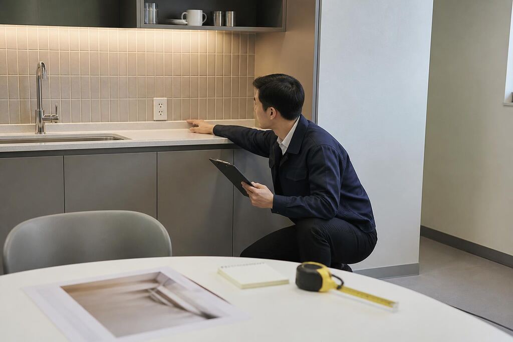 서울 강남구 정수기 렌탈 작업 범위와 현장 조건 이미지