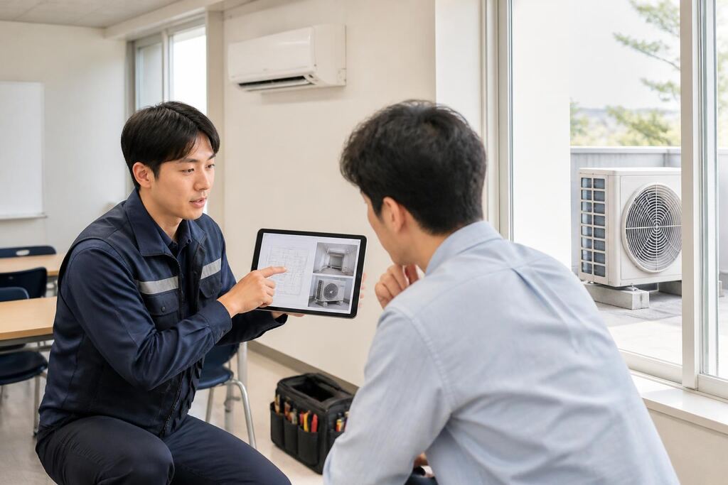 서울 영등포구 건물·사업장 에어컨 설치 작업 범위와 현장 조건 이미지