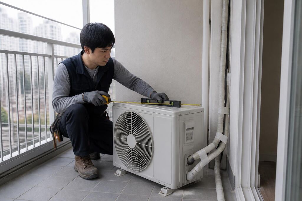 서울 은평구 가정용 에어컨 설치 작업 범위와 현장 조건 이미지