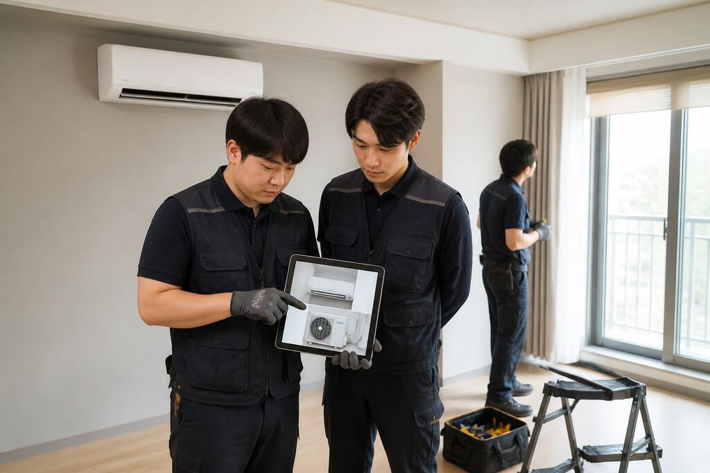 서울 도봉구 에어컨 이전설치 이미지