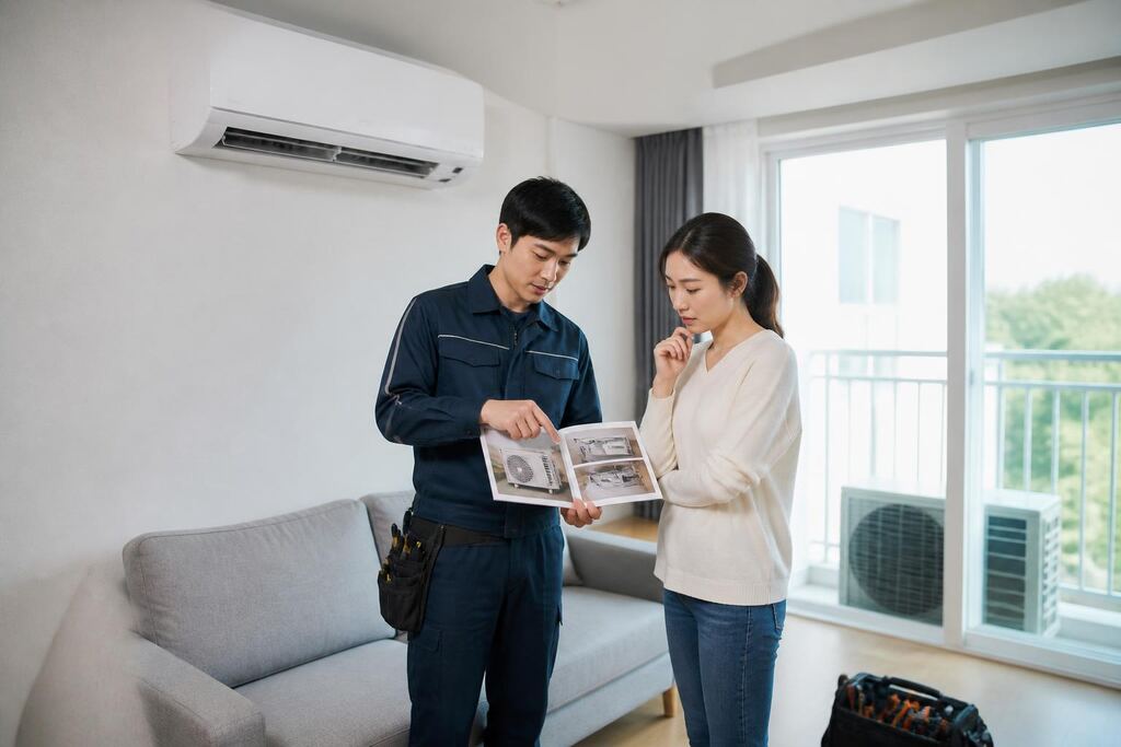 서울 은평구 에어컨 이전설치 이미지