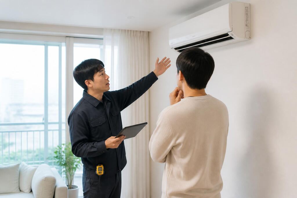 서울 성동구 에어컨 철거 이미지