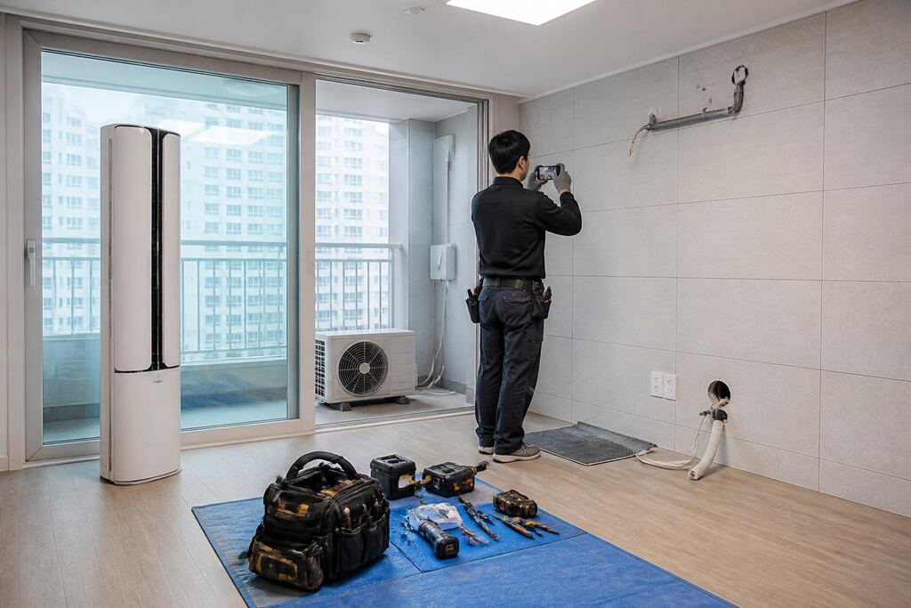서울 서대문구 에어컨 철거 작업 범위와 현장 조건 이미지