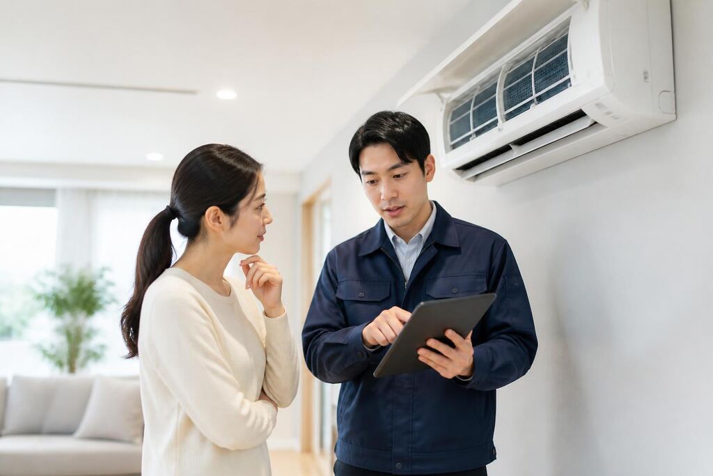 서울 성동구 에어컨 수리 이미지