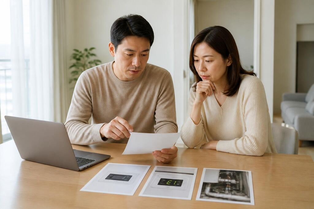 서울 성동구 보일러 수리 작업 범위와 현장 조건 이미지