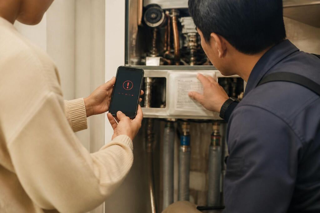 서울 강북구 보일러 수리 작업 범위와 현장 조건 이미지