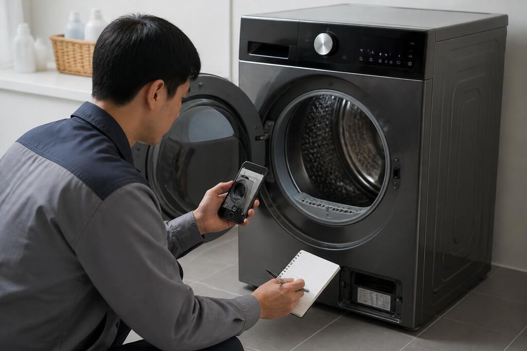 서울 용산구 건조기 수리 작업 범위와 현장 조건 이미지