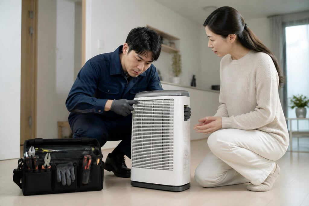 서울 중구 난방기 수리 이미지