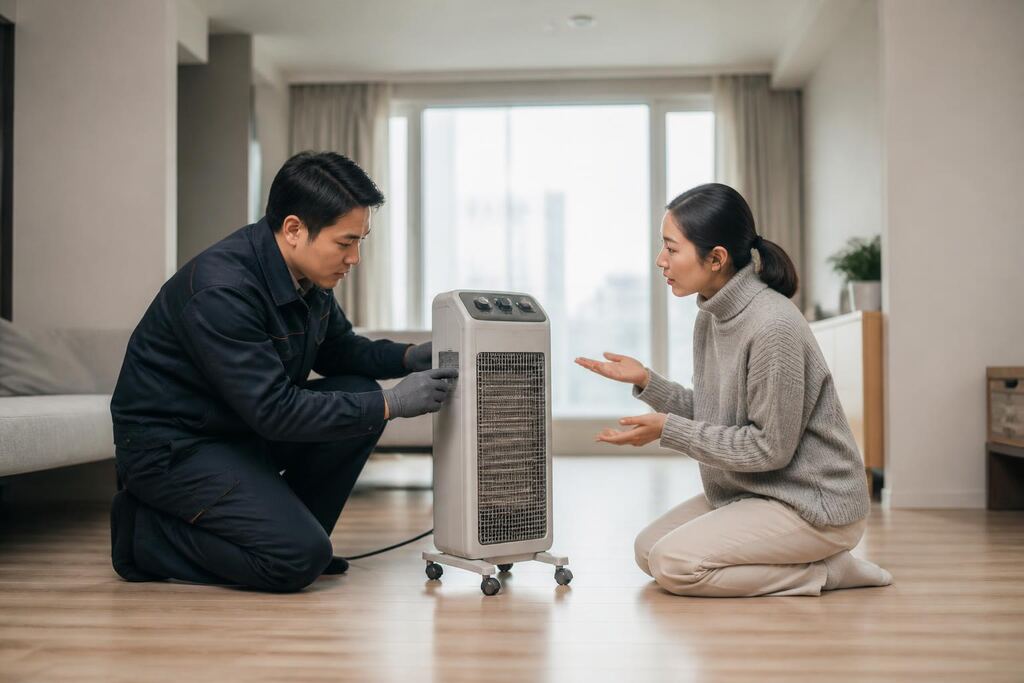 서울 성동구 난방기 수리 이미지