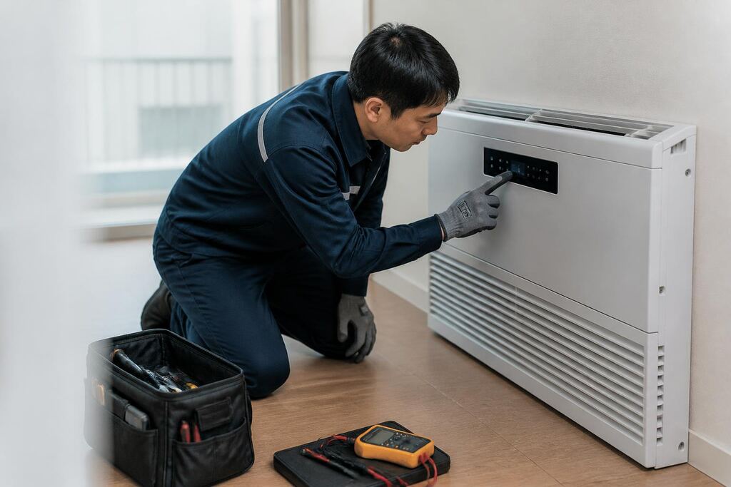 서울 강남구 난방기 수리 작업 범위와 현장 조건 이미지